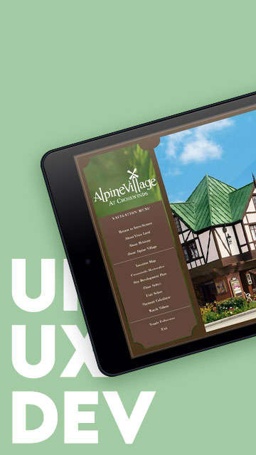 The Alpine Village App: UI Design & Development