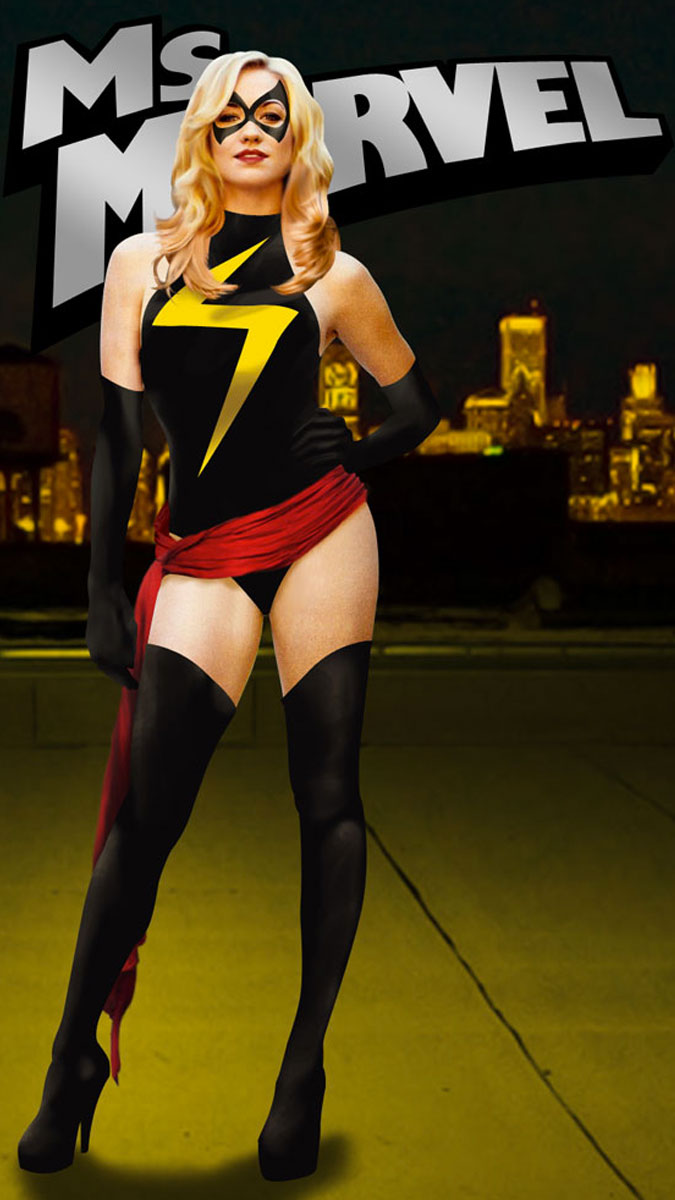 Yvonne Strahovski as Ms. Marvel