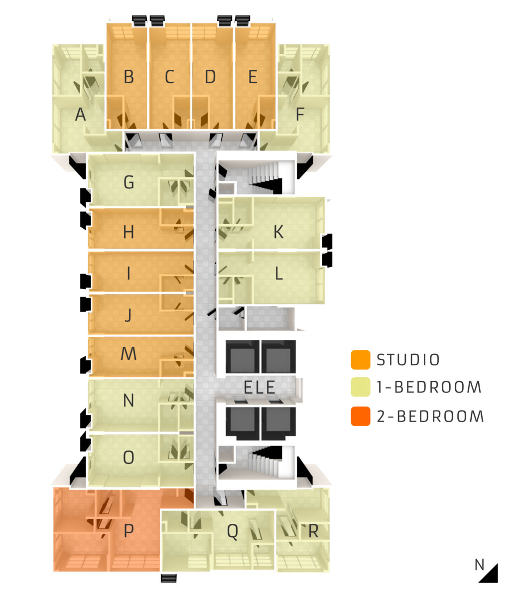 Wil Tower 3D Tower 1 Residential Floor Plan