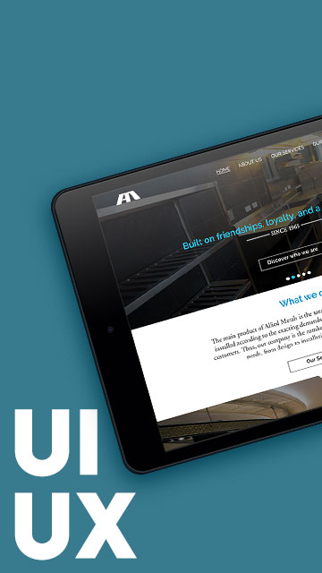 Allied Metals Website Redesign