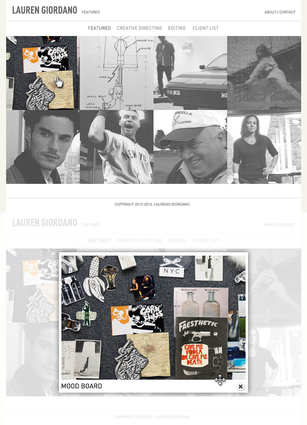 Lauren Giordano's Portfolio Website