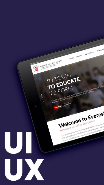 Everest Academy Website Redesign