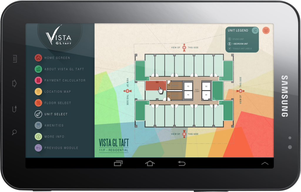 Vista GL Taft IM - Floor Plan (Android)