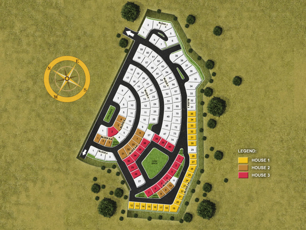 Maps for Real-Estate Project for a subdivision