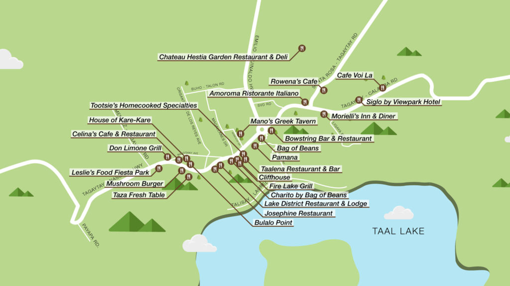 Maps for Real-Estate Project in Tagaytay, Philippines