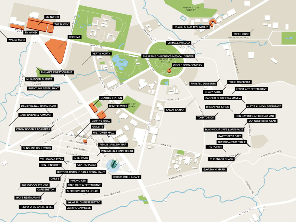 Maps for Real-Estate Project in Quezon City, Philippines