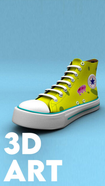 SpongeBob Concept Sneakers: A Unique Digital Experiment